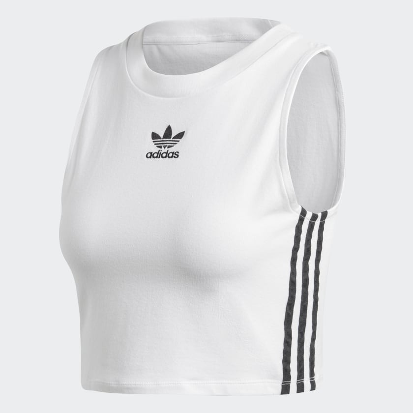 ADIDAS CHÍNH HÃNG - Áo ba lỗ nữ Adidas Croptop - DH3163