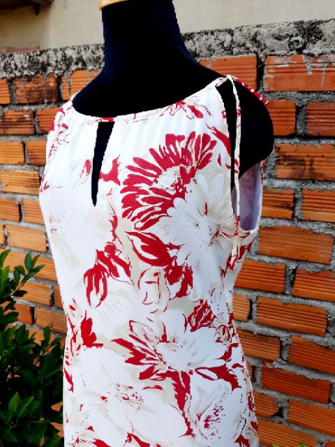Đầm maxi voan dài size M