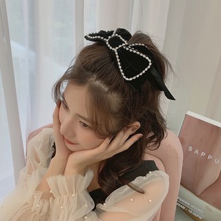 [RẺ VÔ ĐỊCH] KẸP TÓC NƠ ĐÍNH ĐÁ