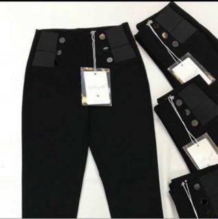 Quần Legging Cạp Cao 6 Đinh