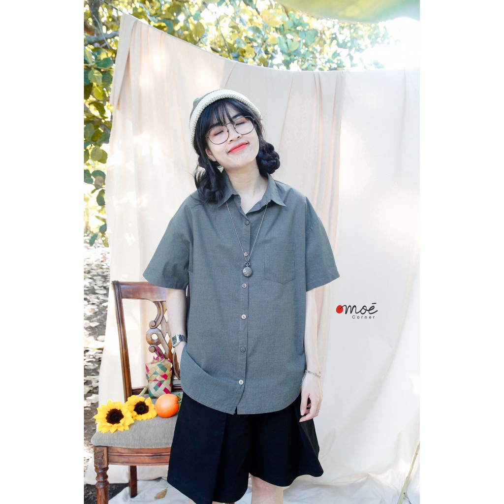 Áo somi Keiko ngắn tay [ unisex ]