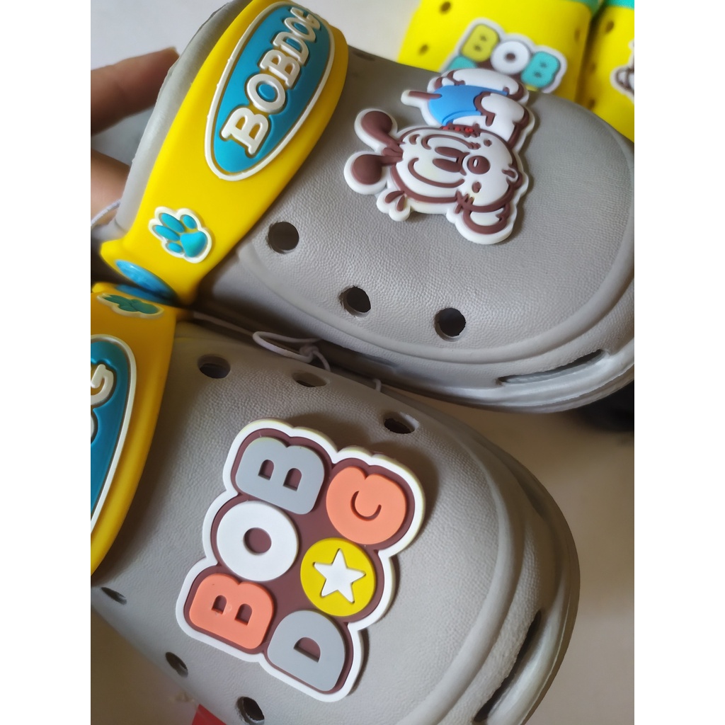 Dép sục Bobdog 3 màu cho bé