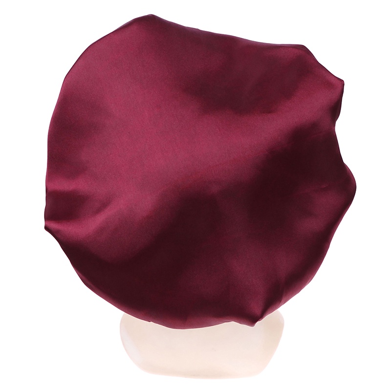 Mũ Lưỡi Trai Vải satin Màu Trơn 58cm Có Thể Điều Chỉnh