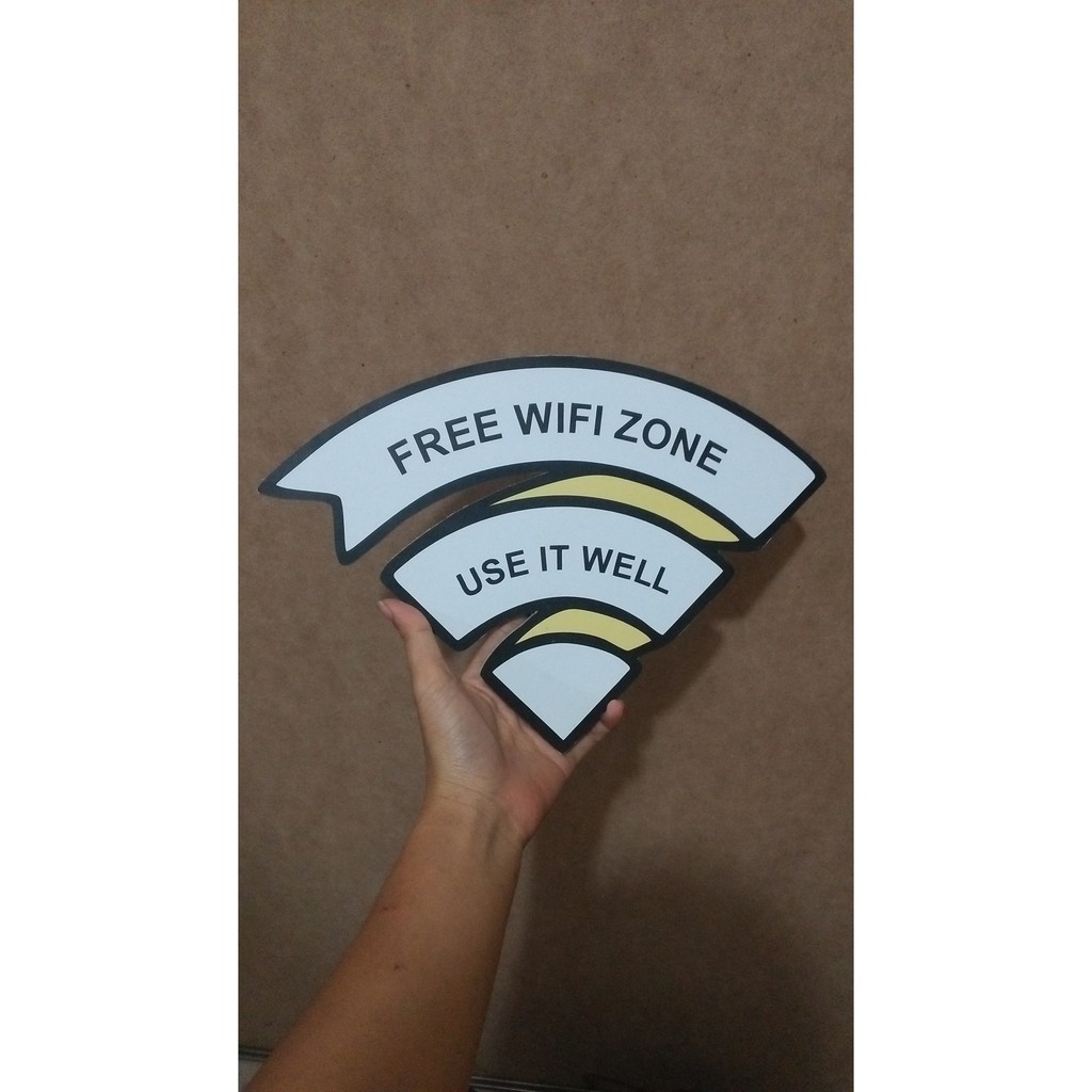 Biển Hiệu Wifi In Logo Độc Đáo Tiện Dụng