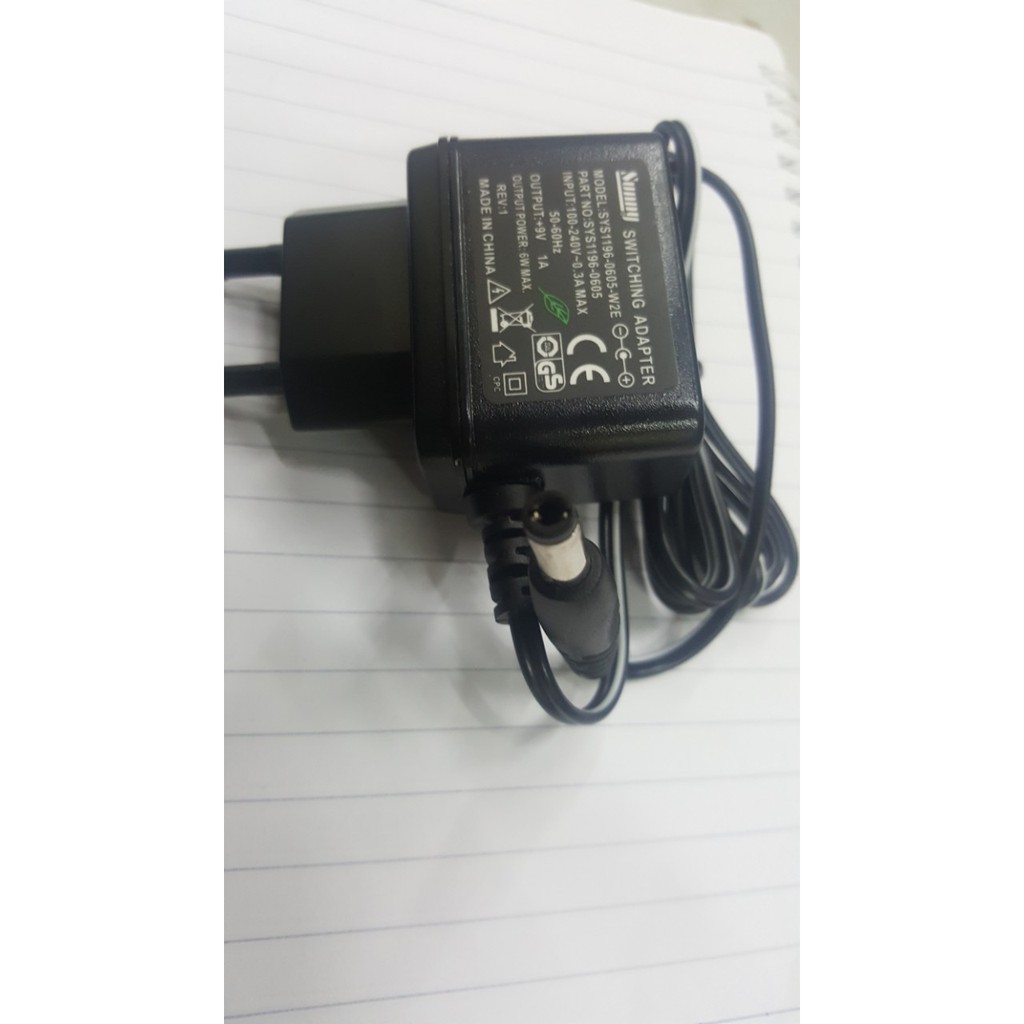 Adapter nguồn điện cho máy hút sữa 9v 1a