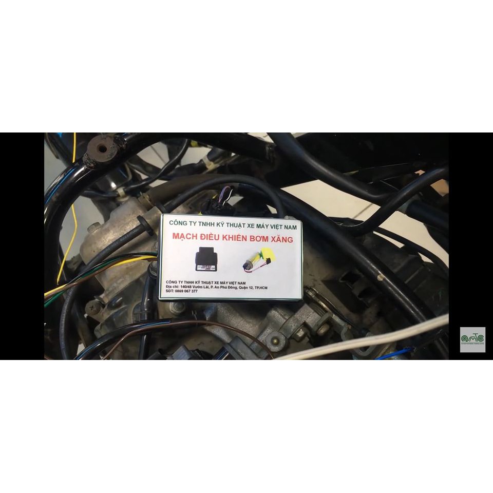 Mạch điều khiển bơm xăng