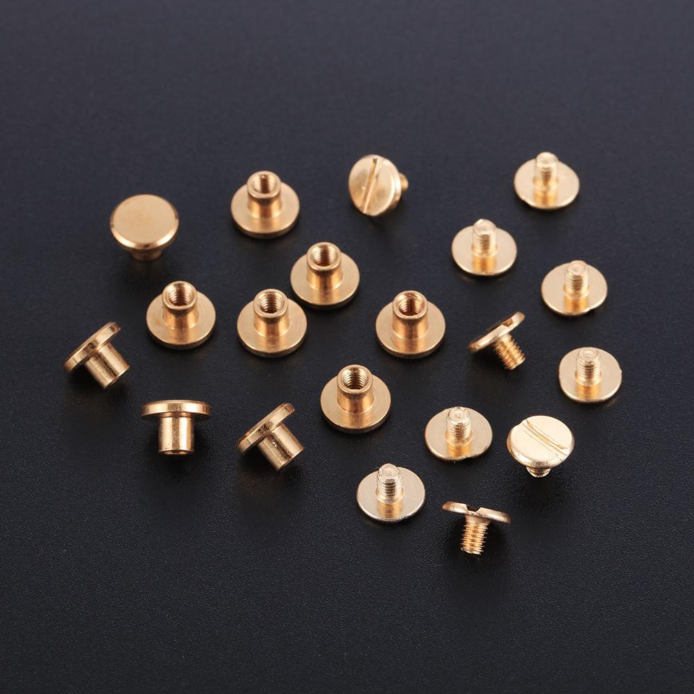Set 10 Đinh Tán Hình Giày / Giày / Mũ / Đồ Da Trang Trí Sổ Tay