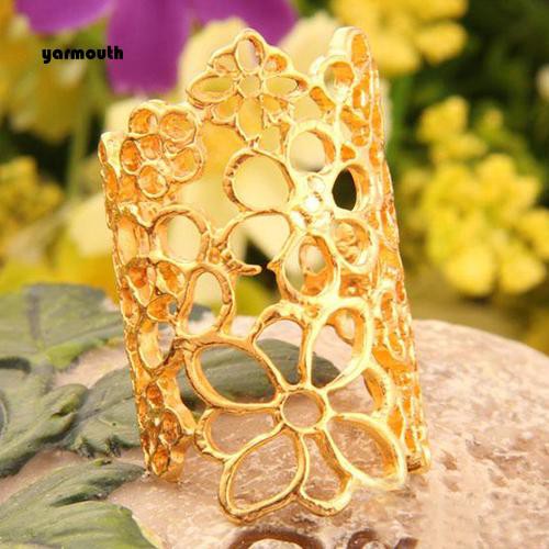 Nhẫn HìNh Hoa BằNg Kim LoạI Cho Nữ