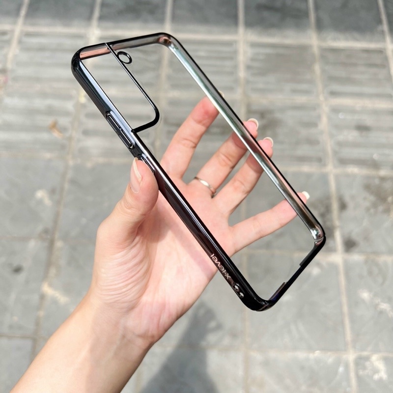 Ốp X-level lưng cứng viền vi màu S24 /S24+/ S24 Ultra