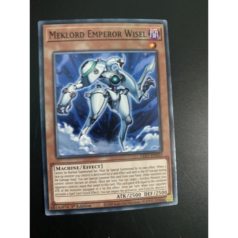 Bài yugioh:meklord emperor wisel