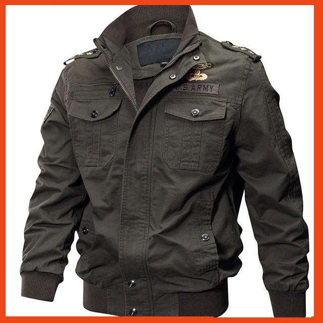  Áo khoác nam US ARMY , áo jacket quân đội , kaki nam