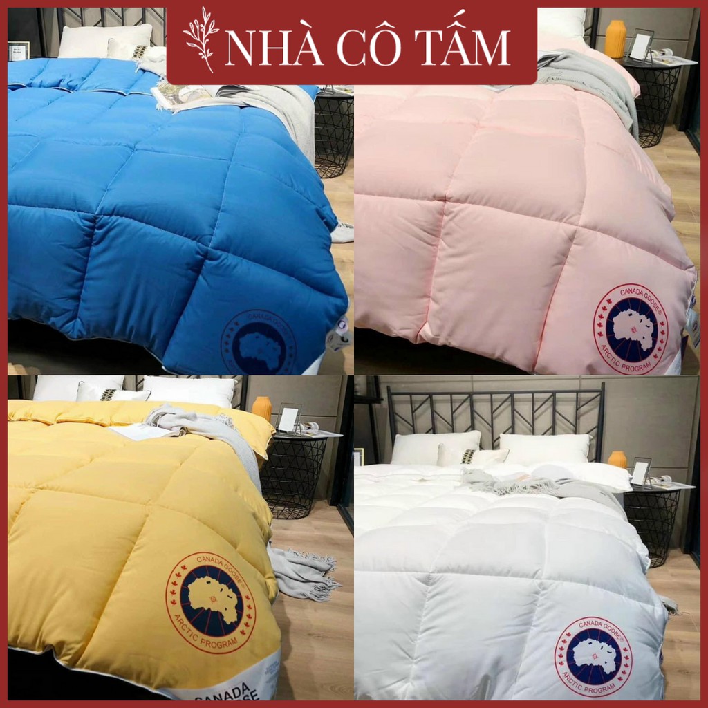 Chăn lông vũ Canada Goose Cao Cấp 2m x 2m3 Siêu Mềm Mịn Nhà Cô TấmC