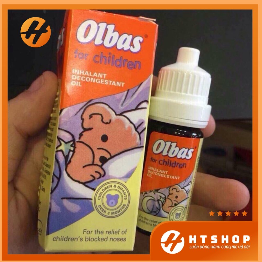 Tinh Dầu Olbas Oil  For Children Cho Bé Từ 3 Tháng Tuổi Chai 10ml