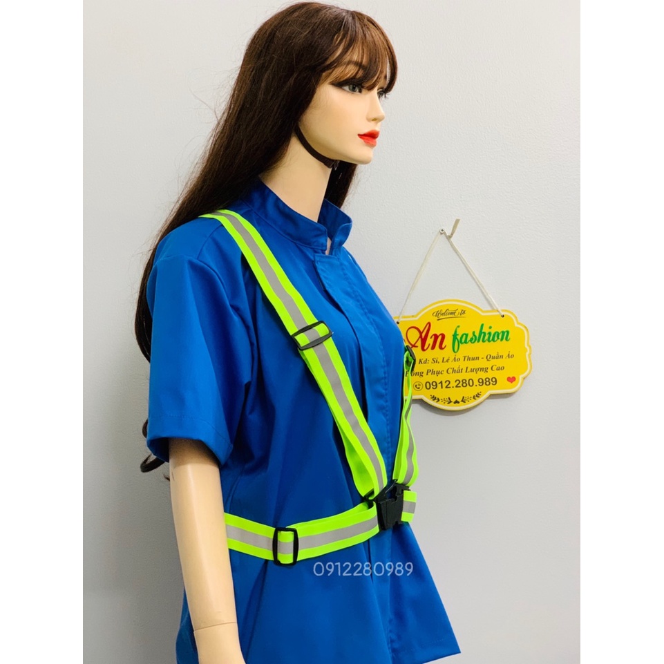 Dây đai phản quang thun co dãn để đi đêm, đi phượt, bảo hộ lao động _ Hình chụp thật