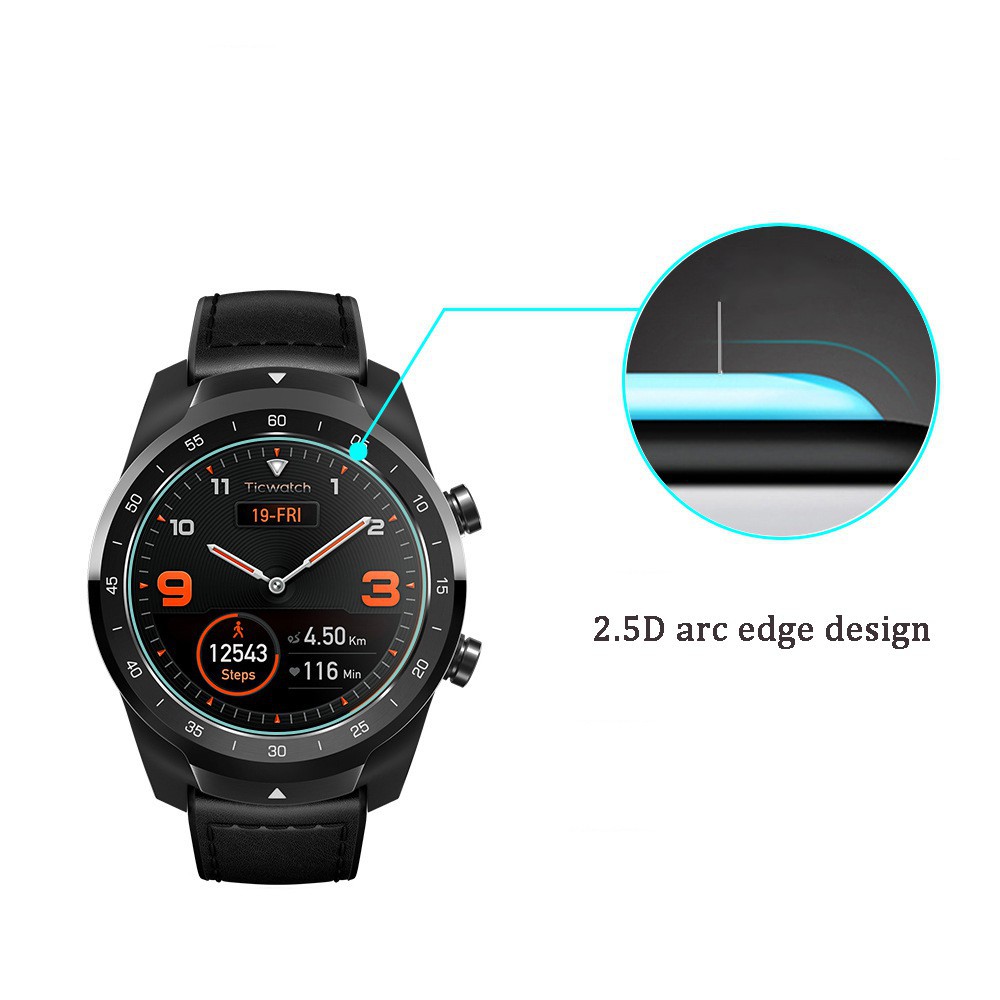 For Samsung Galaxy Watch 42mm 46mm Screen Protector Film Guard for Samsung Watch 42/46mm Bracelet Wrist Band Ultra-clear Tempered Glass
