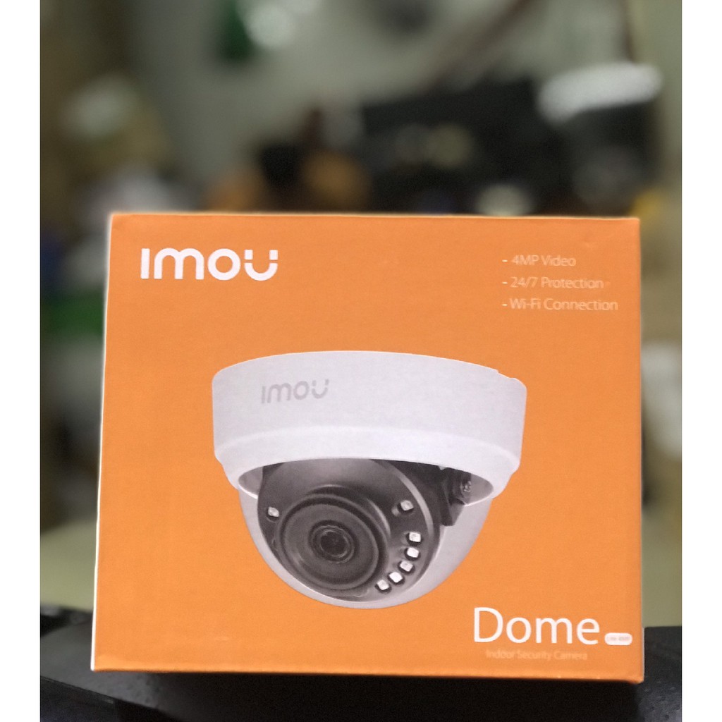 Camera Wifi Imou D42P Camera Dome Ngoài Trời Siêu Nét 4Mp Hoặc Camera Imou F22P 2Mp- Hàng Chính Hãng