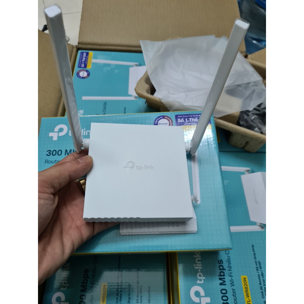 (Cực rẻ - Cực chất)Bộ phát WiFi - Router WiFi TPlink TL-WR 820N chuẩn N tốc độ 300Mbps