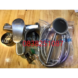 Cũ sen nóng lạnh sus 304 - CỦ SEN TẮM NÓNG LẠNH INOX TĂNG ÁP - BỘ CỦ SEN TẮM HOA SEN - CS8004B