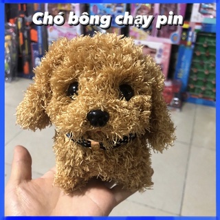Chó bông biết đi biết sủa, vẫy đuôi hàng cao cấp