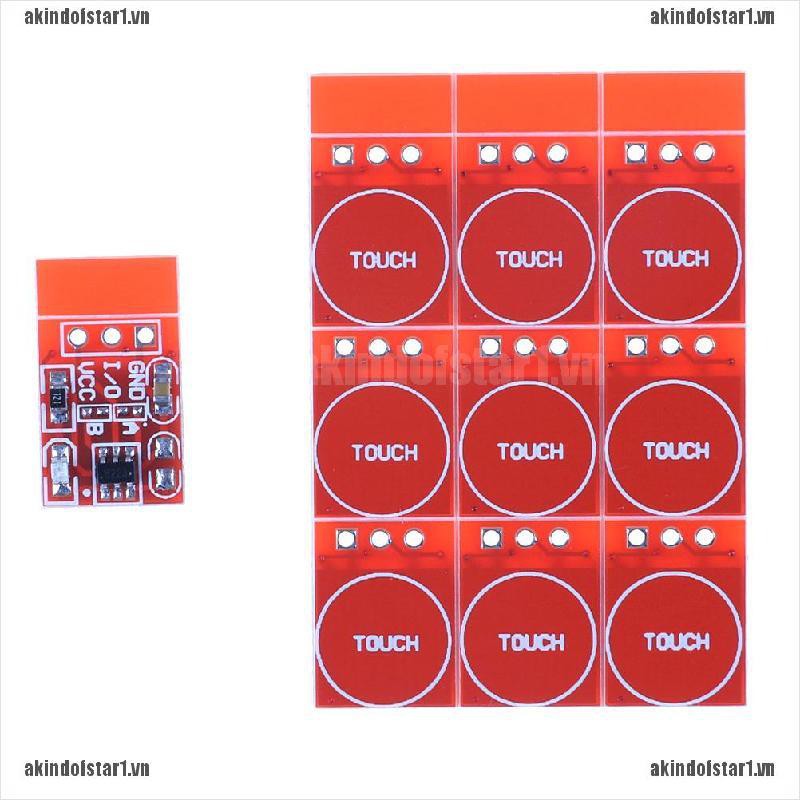 Set 10 Công Tắc Tự Khóa Ttp223 Chuyên Dụng