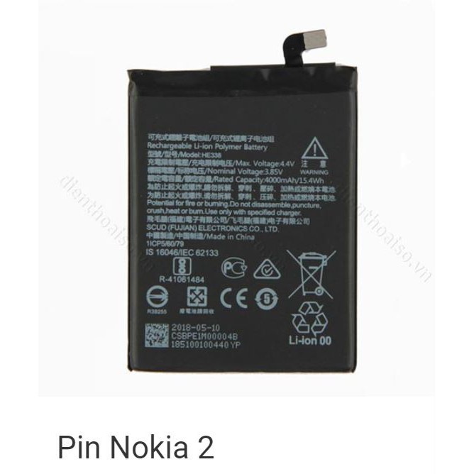 Pin điện thoại Nokia 2 (HE338) / Pin Nokia 2