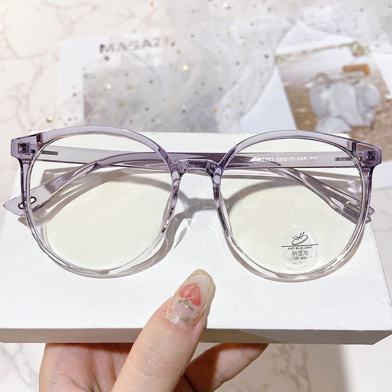 Mắt Kính Gọng Tròn Chống Ánh Sáng Xanh Thời Trang Cho Nam Nữjz3503 | BigBuy360 - bigbuy360.vn