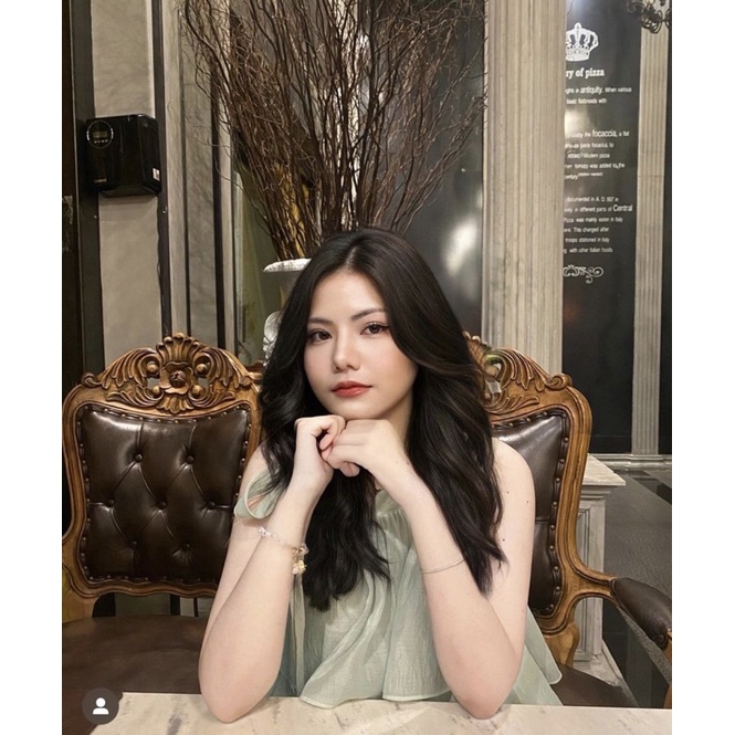 SET ÁO YẾM TẦNG XANH MINT + QUẦN SHORT