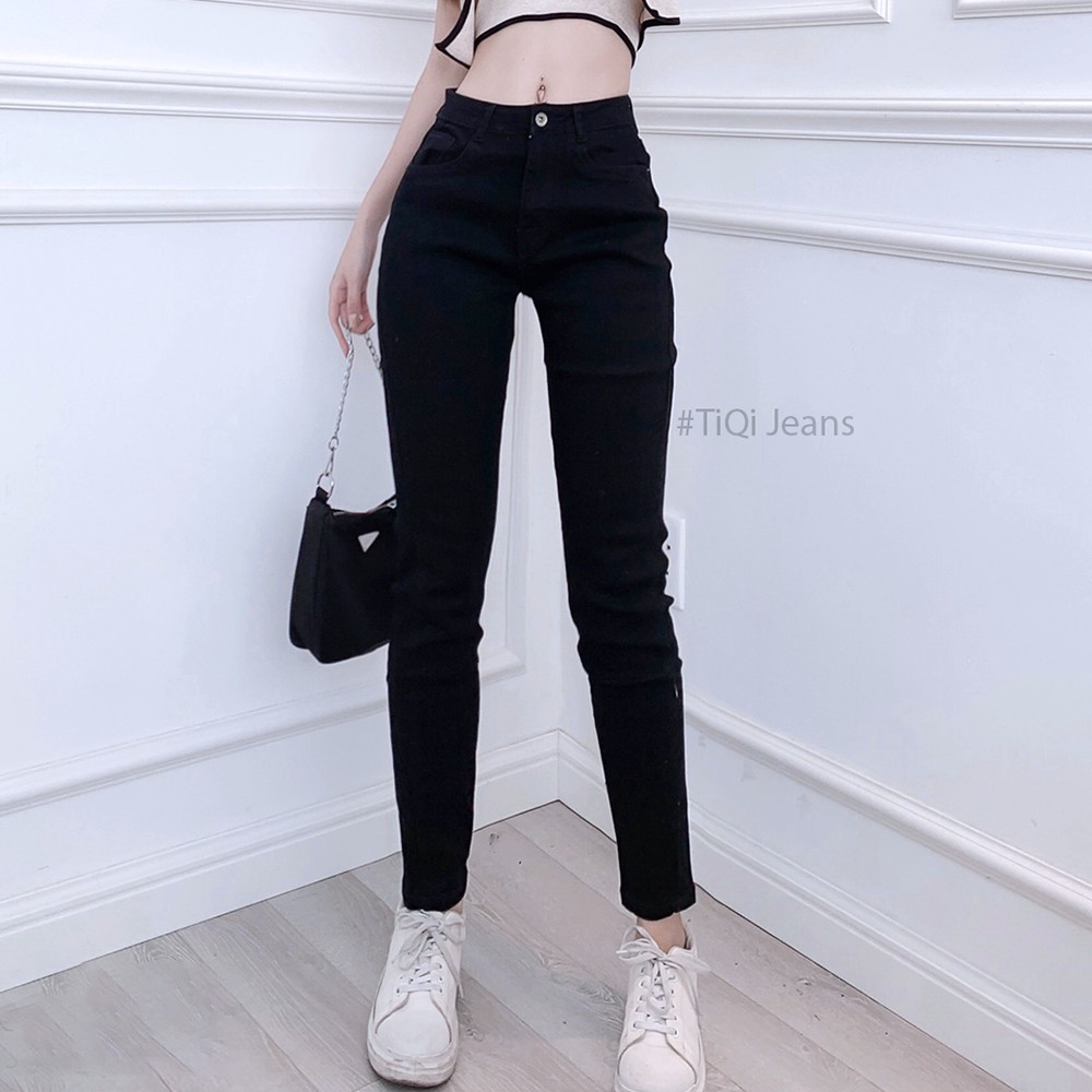Quần Jeans siêu co giãn đen cao cấp TiQi Jeans - Hàng mới về