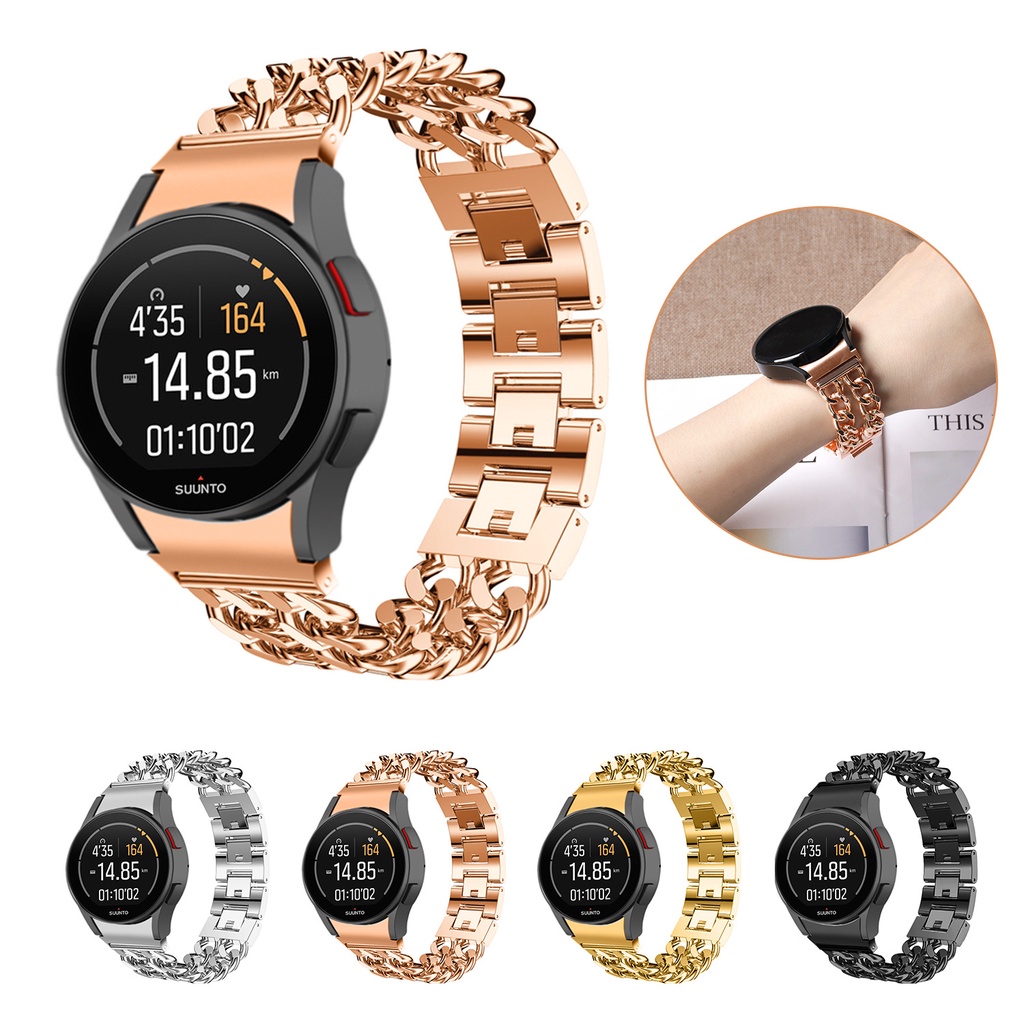 Dây Đeo Bằng Thép Không Gỉ 46mm 42mm Cho Samsung galaxy watch 4 Classic