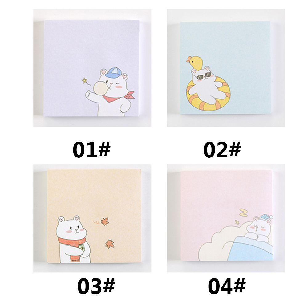 Giấy Dán Ghi Chú Hình Chuột Hamster Hoạt Hình Đáng Yêu Trang Trí Sổ Tay