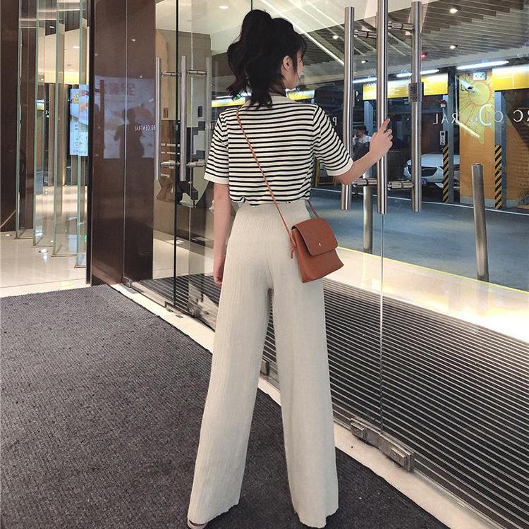 Bộ áo tay ngắn + quần dài thời trang trẻ trung  cho nữ