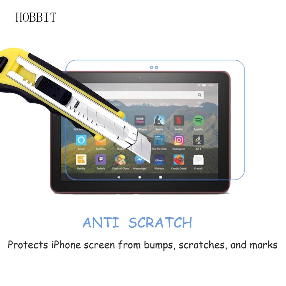 YIFILM Set 3 miếng dán màn hình máy tính bảng chống trầy cho Amazon Kindle Fire Hd 8 2020