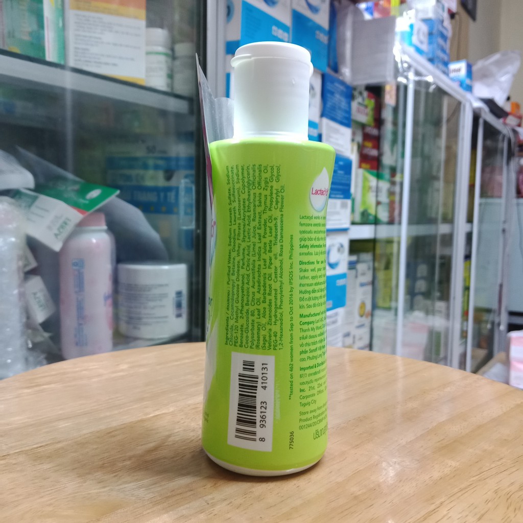 DUNG DỊCH VỆ SINH LACTACYD ODOR FRESH LỌ 150ML