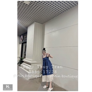 Váy 2 dây bò chun ngực