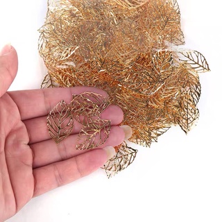 Center  chiếc Lá mạ vàng , bạc ( gói 5 chiếc )