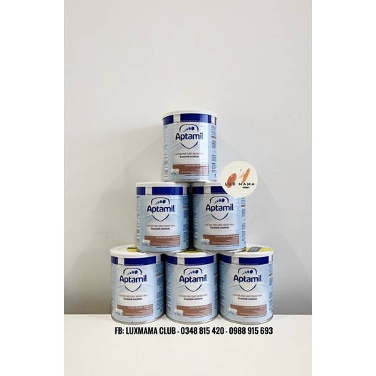 Date 2024 Sữa Aptamil Lactose free Anh cho bé tiêu chảy, bất dung nạp lactose 400g