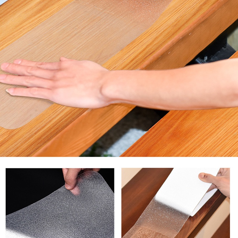 Miếng dán cầu thang/sàn nhà chống trượt bằng chất liệu PEVA trong suốt