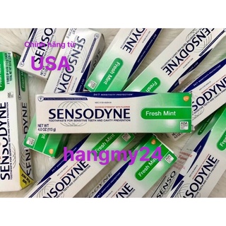 [ Hàng Mỹ] Kem Đánh Răng Sensodyne Fresh Mint 113g