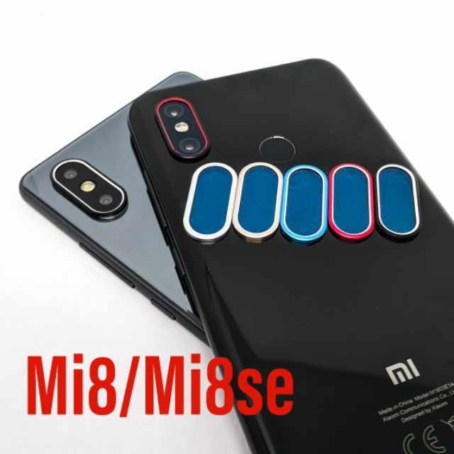 Viền nhôm bảo vệ camera cho Xiaomi Mi8/ Mi8pro/ Mi8ee và Mi8se