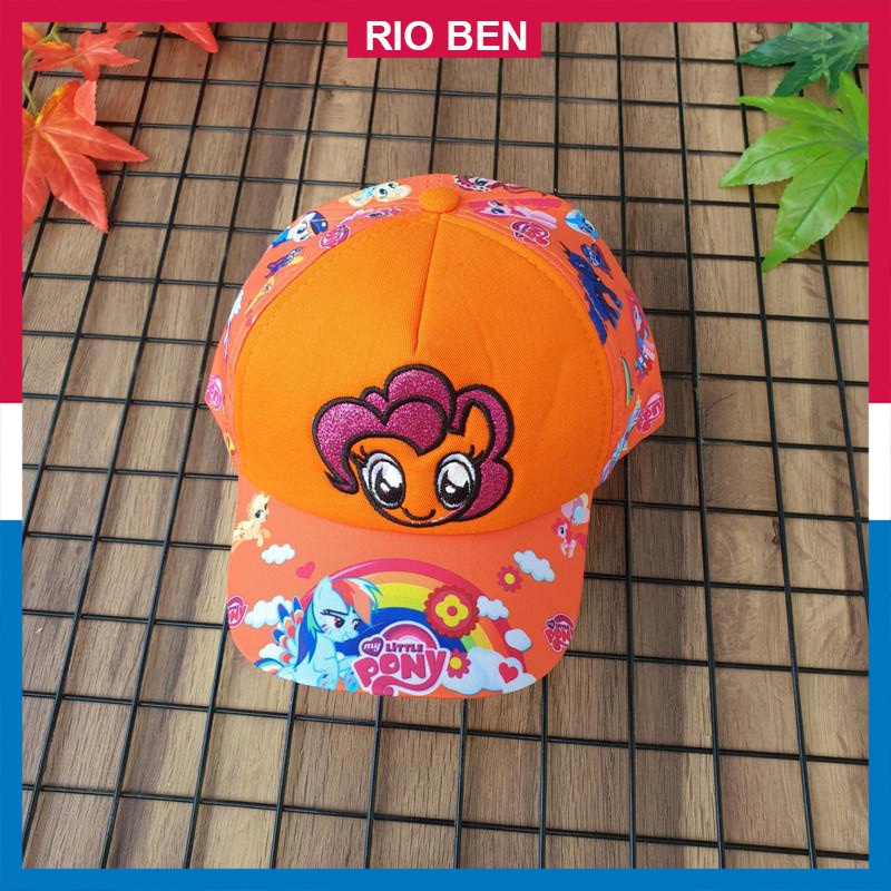 Nón cho bé nhỏ thêu hình dễ thương, bé từ 1-3 tuổi RBN023