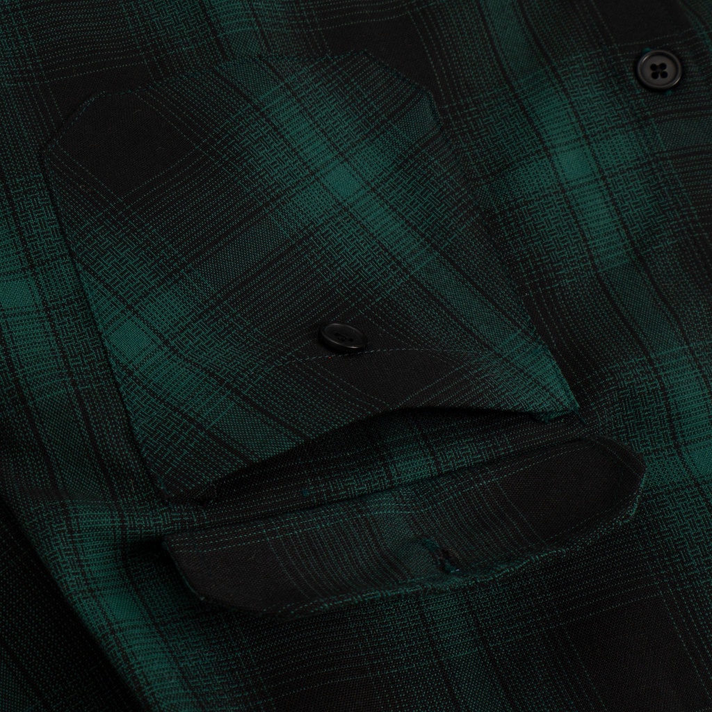 Áo sơ mi Flannel caro cao cấp | Green Flannel Shirt