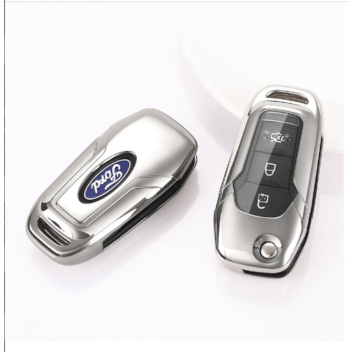 Vỏ Bảo Vệ Chìa Khóa Xe Hơi Ford Focus C-Max S-Max Galaxy Mondeo Ranger Transit Tourneo Bằng TPU