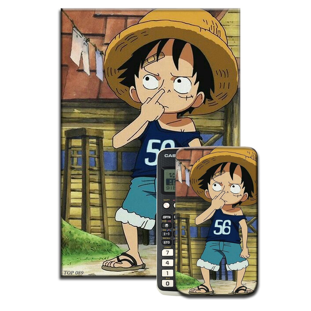 Decal máy tính Casio One Piece 089