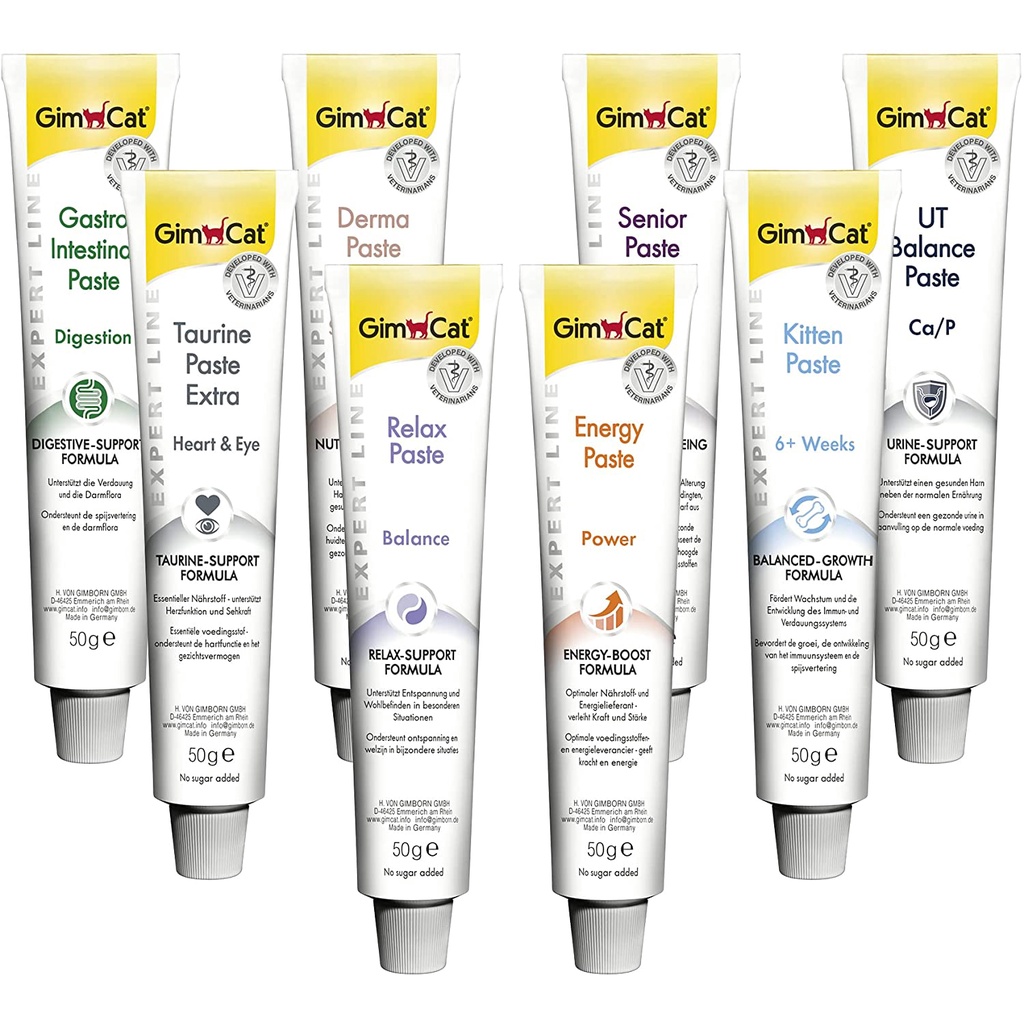 Vitamin cho mèo Gimcat Gel dinh dưỡng cho mèo dưỡng lông phát triển toàn diện NourseVietnam