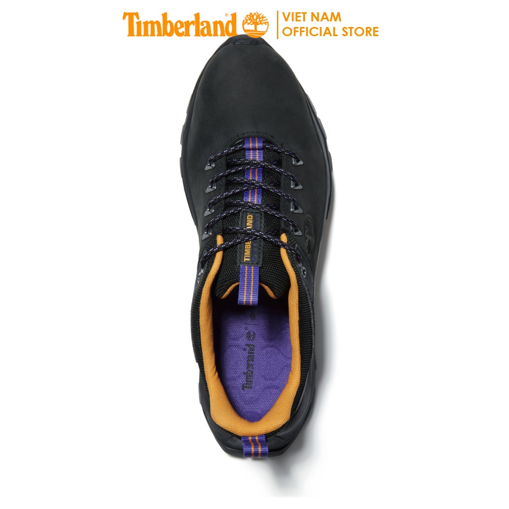 [SALE] Timberland Giày Thể Thao Nam Solar Ridge Waterproof and Fabric Hiker - Black Nubuck - TB0A2G1N