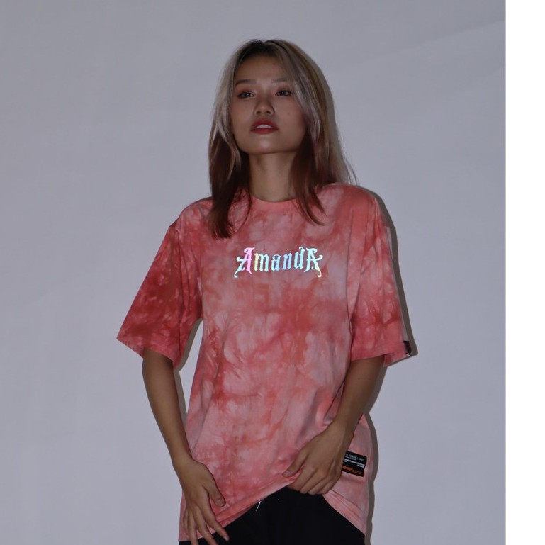 Áo thun loang màu form rộng tay lỡ nam nữ Phông tiedye Unisex phản quang Local Brand Chính Hãng Midori M Studio