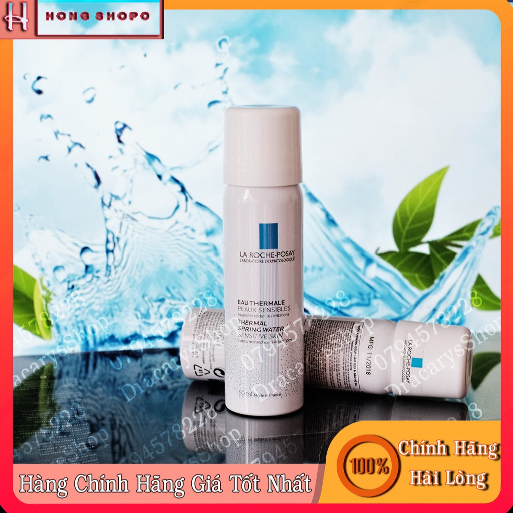 Nước khoáng giúp làm dịu và bảo vệ da La Roche-Posay Thermal Spring Water 50ml