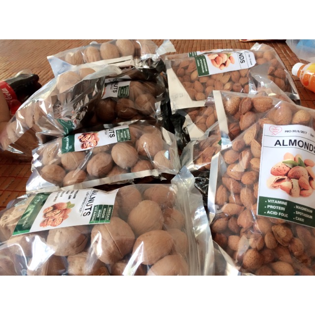 Combo óc chó, mắc-ca, mầm đậu