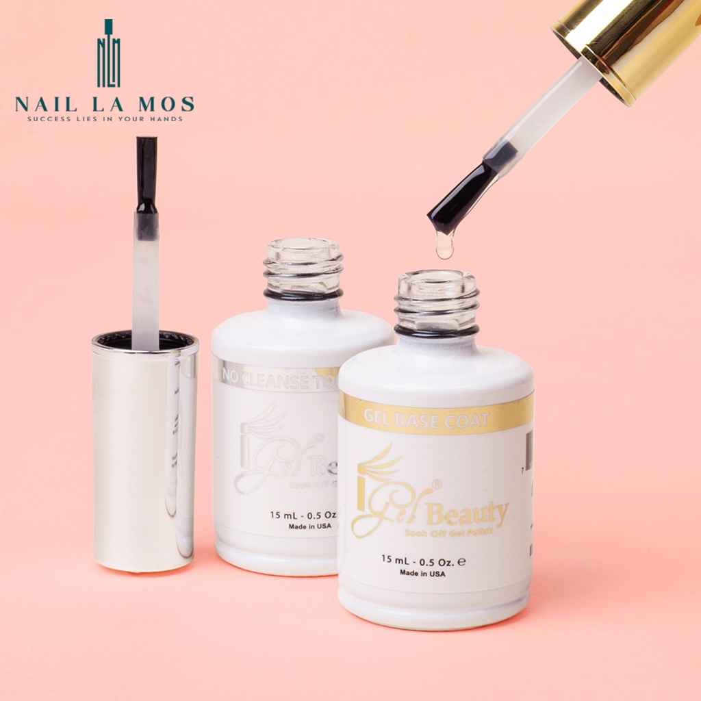 Base top Igel nhập khẩu Mỹ chính hãng  - Sơn gel liên kết và top phủ bóng cao cấp tiêu chuẩn USA