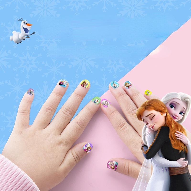 Tờ nhãn dán 100 hình trang trí móng tay hoạt hình disney